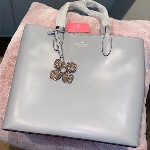 NWT Kate Spade Medium Kerri Tote in Nimbusgrey